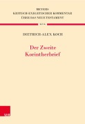 Cover-Bild zum Titel 'Der Zweite Korintherbrief' von 'Dietrich-Alex Koch'