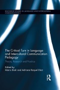 Cover-Bild zum Titel 'The Critical Turn in Language and Intercultural Communication Pedagogy' von ''