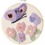 Cover-Bild zum Titel 'Punch Needle Packung, Schmetterling, Ø20cm' von ''