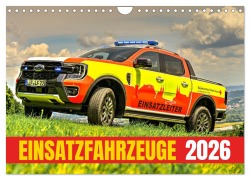 Cover-Bild zum Titel 'Einsatzfahrzeuge 112 (Wandkalender 2026 DIN A4 quer), CALVENDO Monatskalender' von 'Marcus Heinz'