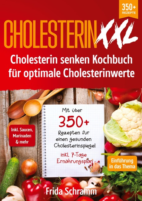 Cholesterin XXL - Cholesterin senken Kochbuch für optimale Cholesterinwerte - Frida Schramm
