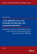 Cover-Bild zum Titel '"Aber plötzlich war mir, als drohe das Haus über mir zusammenzubrechen."' von 'Olena Sivuda'