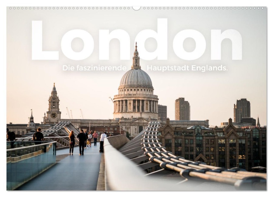 London - Die faszinierende Hauptstadt Englands. (Wandkalender 2026 DIN A2 quer), CALVENDO Monatskalender - M. Scott