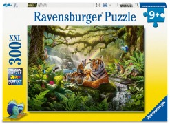 Cover-Bild zum Titel 'Kinderpuzzle 300 XXL Teile - Wildnis Wunder' von ''