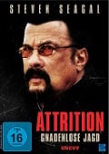 Cover-Bild zum Titel 'Attrition - Gnadenlose Jagd' von 'Steven Seagal, Bruno Brugnano'