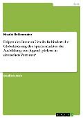 Cover-Bild zum Titel 'Folgen des Bosman-Urteils. Behindert die Globalisierung des Spielermarktes die Ausbildung von Jugendspielern in deutschen Vereinen?' von 'Nicolai Rettenmaier'