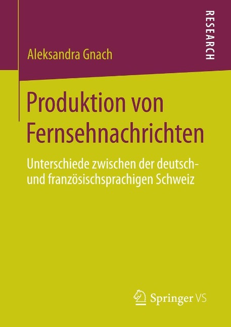 Produktion von Fernsehnachrichten - Aleksandra Gnach