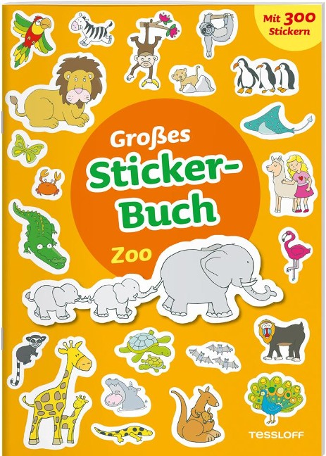 Großes Sticker-Buch Zoo - 