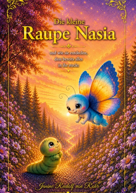 Die kleine Raupe Nasia - Janine Rudolf von Rohr