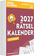 Cover-Bild zum Titel 'Rätselkalender 2027' von ''
