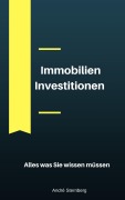 Cover-Bild zum Titel 'Immobilien Investitionen' von 'Andre Sternberg'