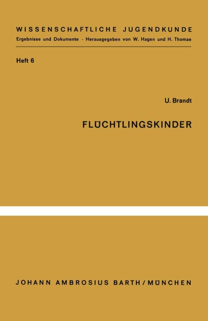 Flüchtlingskinder - U. Brandt