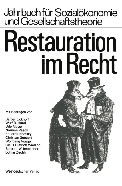 Restauration im Recht - 
