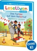 Cover-Bild zum Titel 'Leselöwen 2. Klasse - Das Turnier auf dem Reiterhof' von 'Heike Wiechmann'