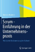 Cover-Bild zum Titel 'Scrum - Einführung in der Unternehmenspraxis' von 'Dominik Maximini'
