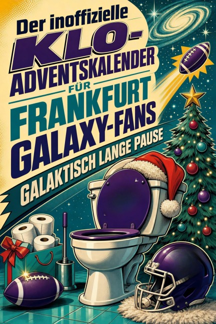 Der inoffizielle Klo-Adventskalender für Frankfurt Galaxy-Fans - David Schwarz