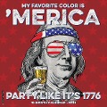 My Favorite Color Is 'Merica 2025 12 X 12 Wall Calendar - Willow Creek Press