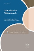 Cover-Bild zum Titel 'Schreiben im Widerspruch' von 'Marion Acker'
