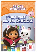 Cover-Bild zum Titel 'Gabby's Dollhouse: Mein magischer Mal- und Rätselblock' von ''