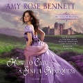Cover-Bild zum Titel 'How to Catch a Sinful Marquess Lib/E' von 'Amy Rose Bennett'
