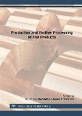 Cover-Bild zum Titel 'Production and Further Processing of Flat Products' von ''