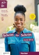 Cover-Bild zum Titel 'Schritt für Schritt zum DTZ' von 'Silke Hilpert, Lukas Mayrhofer, Angela Pude, Anja Schümann, Jutta Orth-Chambah'