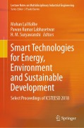 Cover-Bild zum Titel 'Smart Technologies for Energy, Environment and Sustainable Development' von ''
