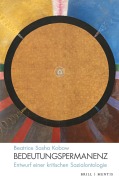 Cover-Bild zum Titel 'Bedeutungspermanenz' von 'Beatrice Sasha Kobow'
