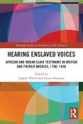 Cover-Bild zum Titel 'Hearing Enslaved Voices' von ''