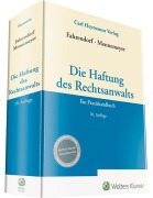 Cover-Bild zum Titel 'Die Haftung des Rechtsanwalts' von ''