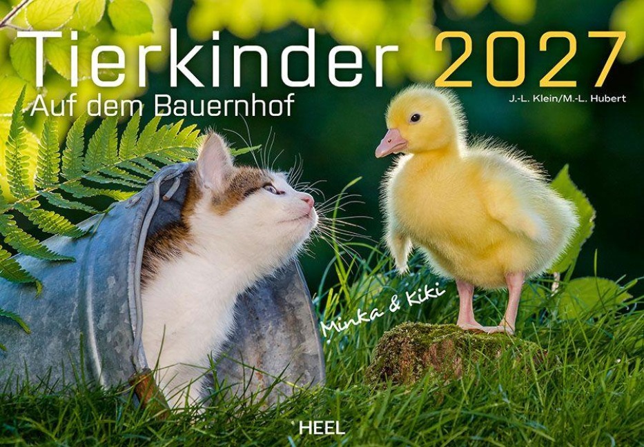 Tierkinder auf dem Bauernhof Kalender 2027 - J. -L. Klein, M. -L. Hubert