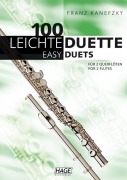 Cover-Bild zum Titel '100 leichte Duette für 2 Querflöten' von ''