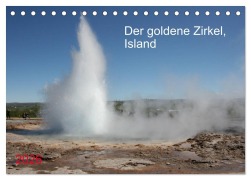 Cover-Bild zum Titel 'Der goldene Zirkel, Island (Tischkalender 2026 DIN A5 quer), CALVENDO Monatskalender' von 'Margarete Brunhilde Kesting'