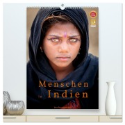 Cover-Bild zum Titel 'Menschen in Indien (hochwertiger Premium Wandkalender 2026 DIN A2 hoch), Kunstdruck in Hochglanz' von 'Jens Benninghofen'