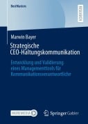 Strategische CEO-Haltungskommunikation - Marwin Bayer