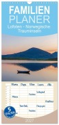 Cover-Bild zum Titel 'Familienplaner 2027 - Lofoten - Norwegische Trauminseln mit 5 Spalten (Wandkalender, 21 x 45 cm) CALVENDO' von 'Elisabeth Schittenhelm'