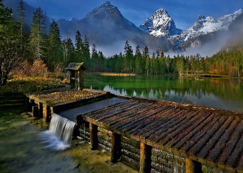 Erwachsenenpuzzle 1000 Teile - Schiederweiher bei Hinterstoder - 