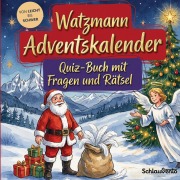 Cover-Bild zum Titel 'Watzmann-Adventskalender: Quiz-Buch mit Fragen und Rätsel' von 'Schlauvento Interactive'