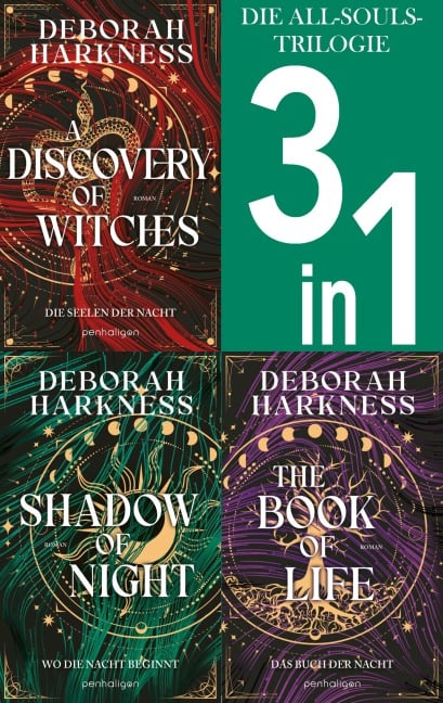 Die All-Souls-Trilogie: Die Seelen der Nacht / Wo die Nacht beginnt / Das Buch der Nacht (3in1-Bundle) - Deborah Harkness