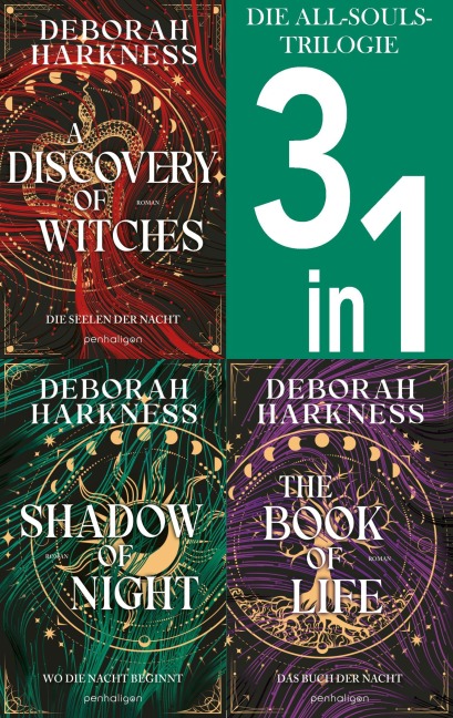 Die All-Souls-Trilogie: Die Seelen der Nacht / Wo die Nacht beginnt / Das Buch der Nacht (3in1-Bundle) - Deborah Harkness