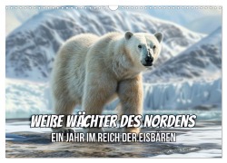 Cover-Bild zum Titel 'Weiße Wächter des Nordens: Ein Jahr im Reich der Eisbären (Wandkalender 2026 DIN A3 quer), CALVENDO Monatskalender' von 'Peter R. Stuhlmann'