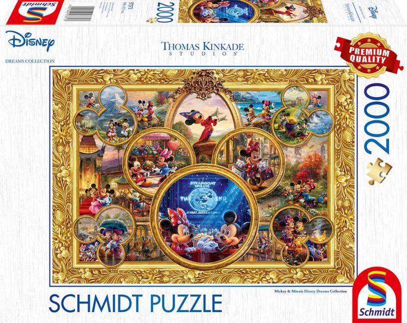 Disney, Mickey & Minnie, Dream Collage II - 