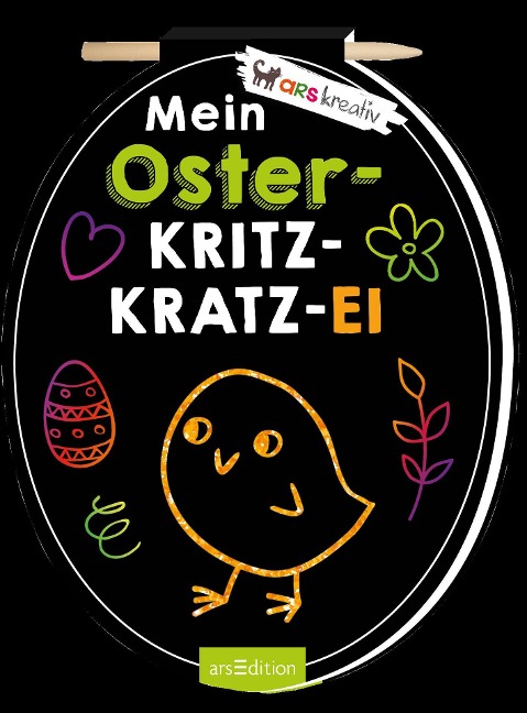 Mein Oster-Kritzkratz-Ei - 