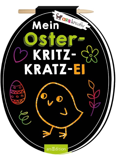 Mein Oster-Kritzkratz-Ei - 