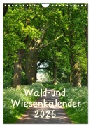 Cover-Bild zum Titel 'Wald- und Wiesenkalender 2026 Planer (Wandkalender 2026 DIN A4 hoch), CALVENDO Monatskalender' von 'Marianne Drews'