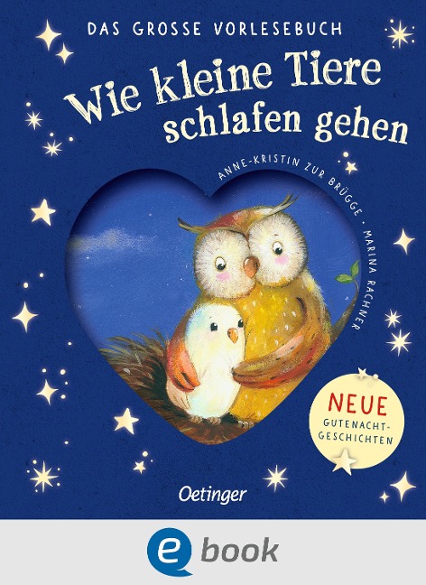 Wie kleine Tiere schlafen gehen. Das große Vorlesebuch - Anne-Kristin Zur Brügge