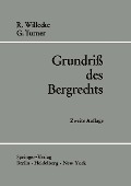 Cover-Bild zum Titel 'Grundriß des Bergrechts' von 'Raimund Willecke'
