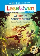 Cover-Bild zum Titel 'Leselöwen 2. Klasse - Gefahr im Schattenwald' von 'Michael Peinkofer'