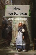 Cover-Bild zum Titel 'Minna von Barnhelm' von 'Gotthold Ephraim Lessing'