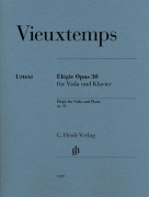 Cover-Bild zum Titel 'Élégie op. 30 für Viola und Klavier' von 'Henry Vieuxtemps'